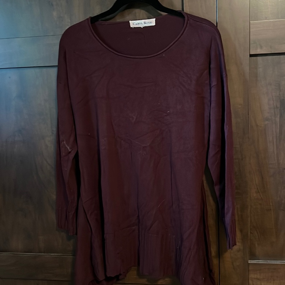 Carol Rose shark bite sweater